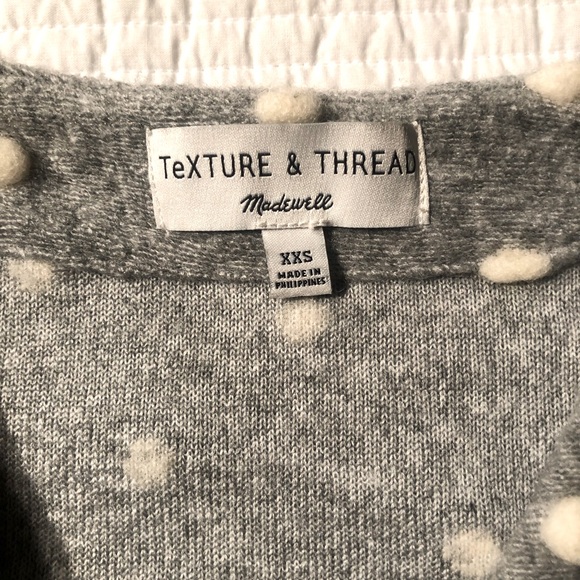 Madewell: Texture & Thread Bobble Cardigan - Picture 5 of 8
